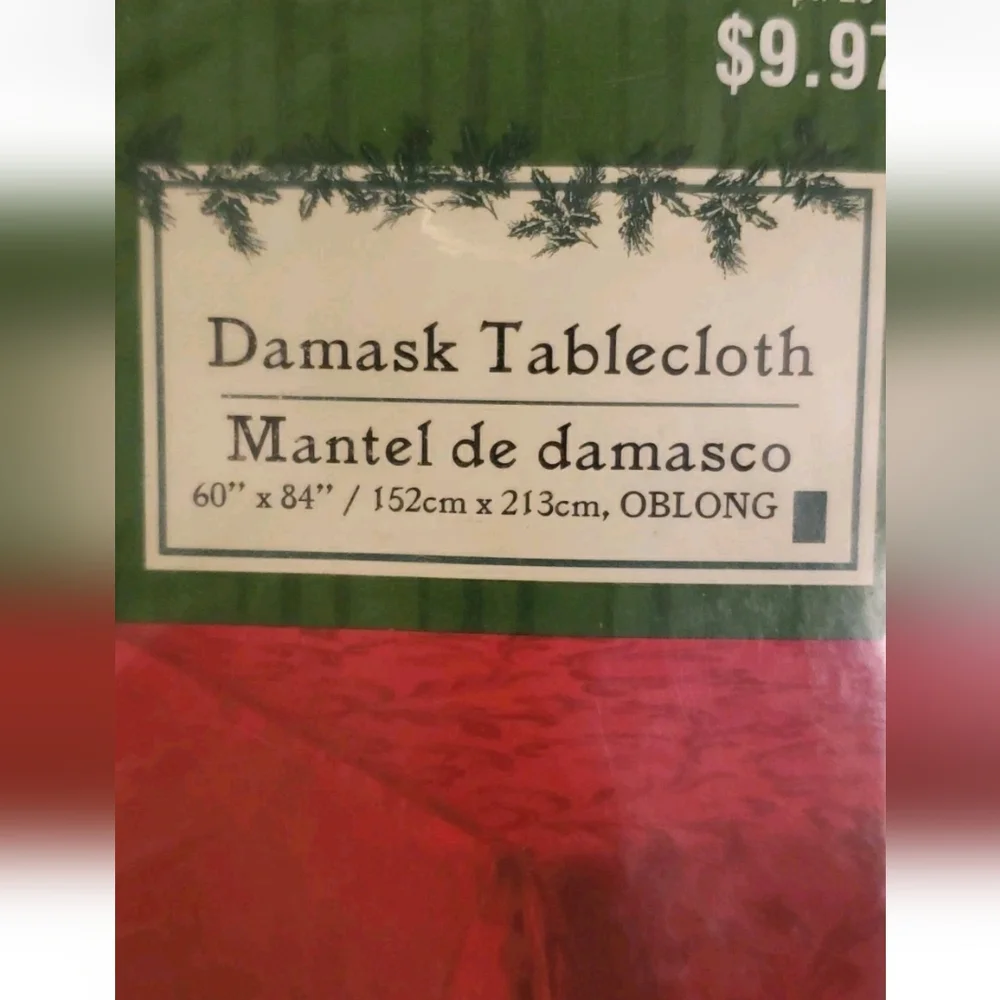 New Damask Tablecloth 60
